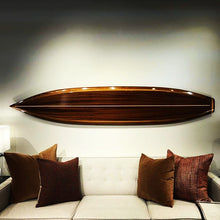 7'3" santa cruz display model wooden surfboard home décor