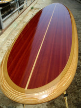 4'3" wooden surfboard coffee table wall art home decor